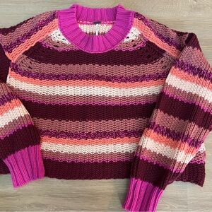 NWOT free people cotton sweater